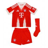 Bayern Munich Michael Olise #17 Domáci Detský futbalový dres 2025-26 Krátky Rukáv (+ trenírky)